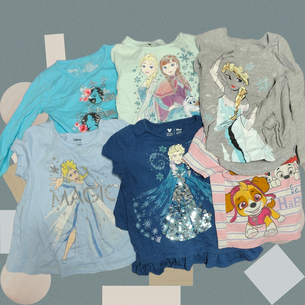 4t 6 Shirt Lot